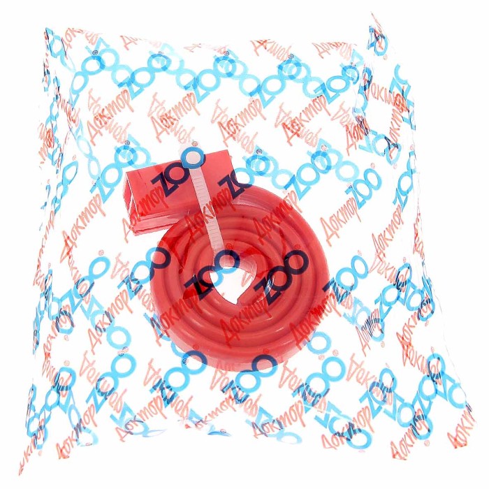 Биоошейник Доктор ZOO для кошек и собак красный 35см артZR0922