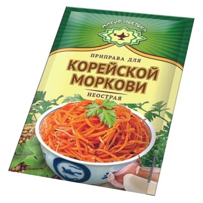 Приправа Магия Востока для корейской моркови неострая 15гр м/у