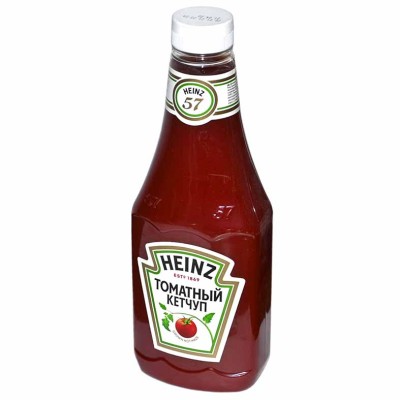 Кетчуп Heinz Томатный пл/б (8) 1кг